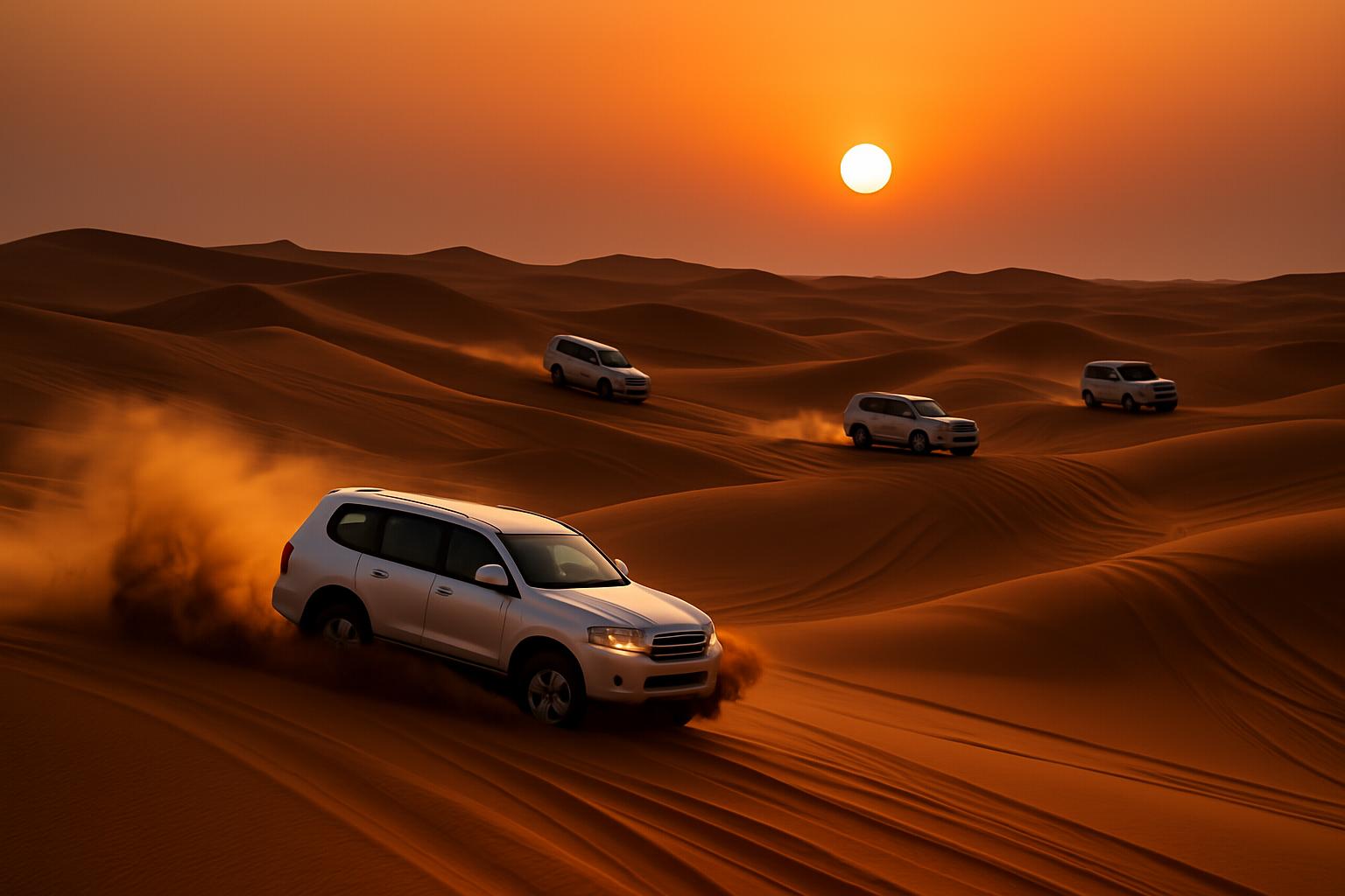 Safari no deserto de Dubai