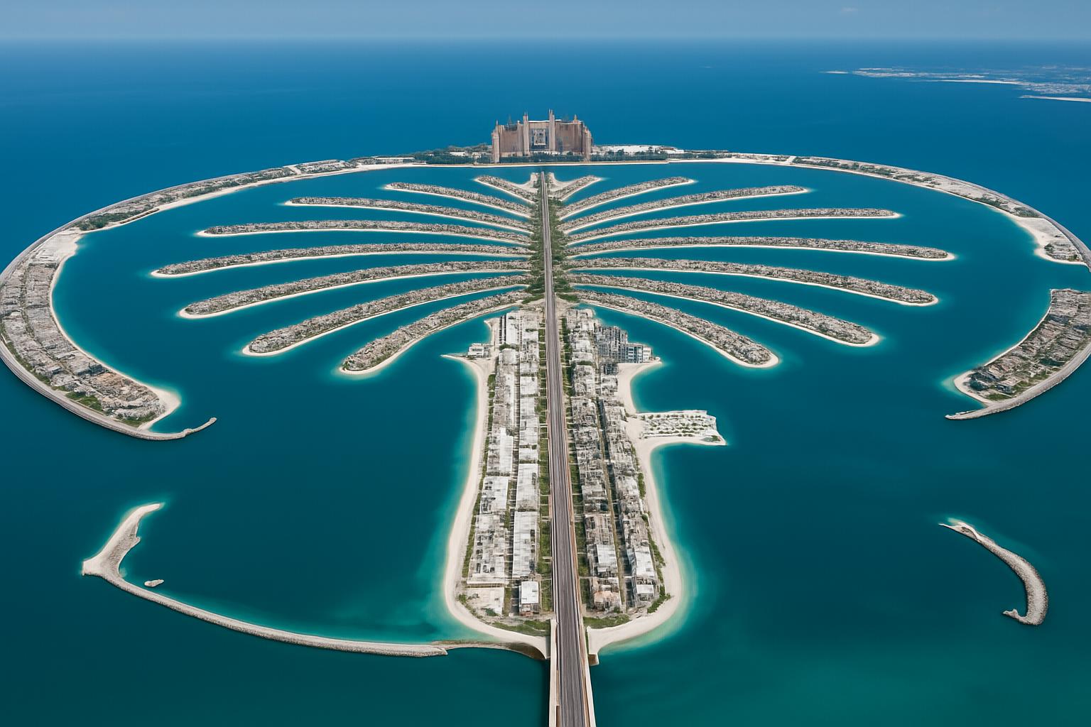 Palm Jumeirah em Dubai