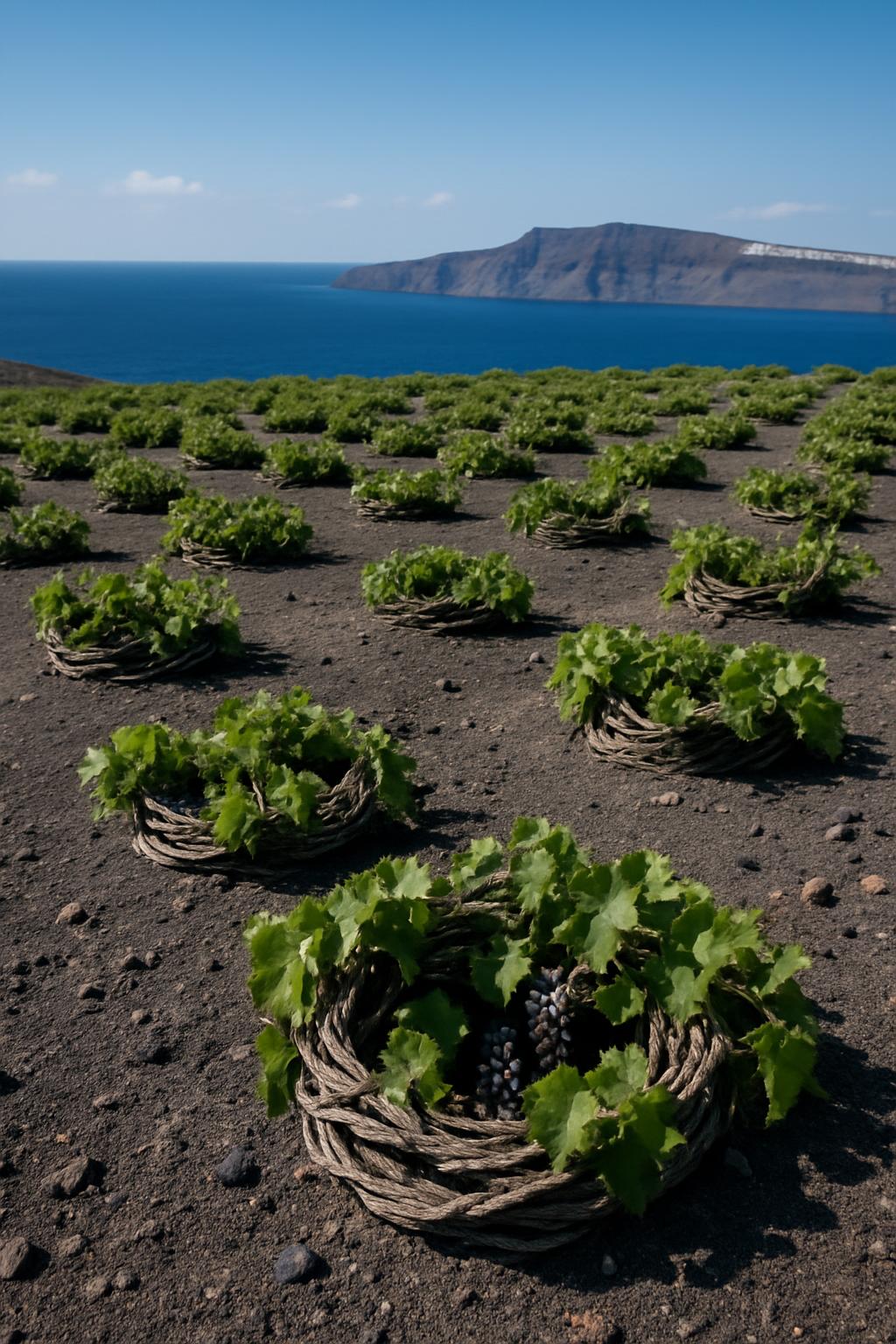 Vinhedos de Santorini